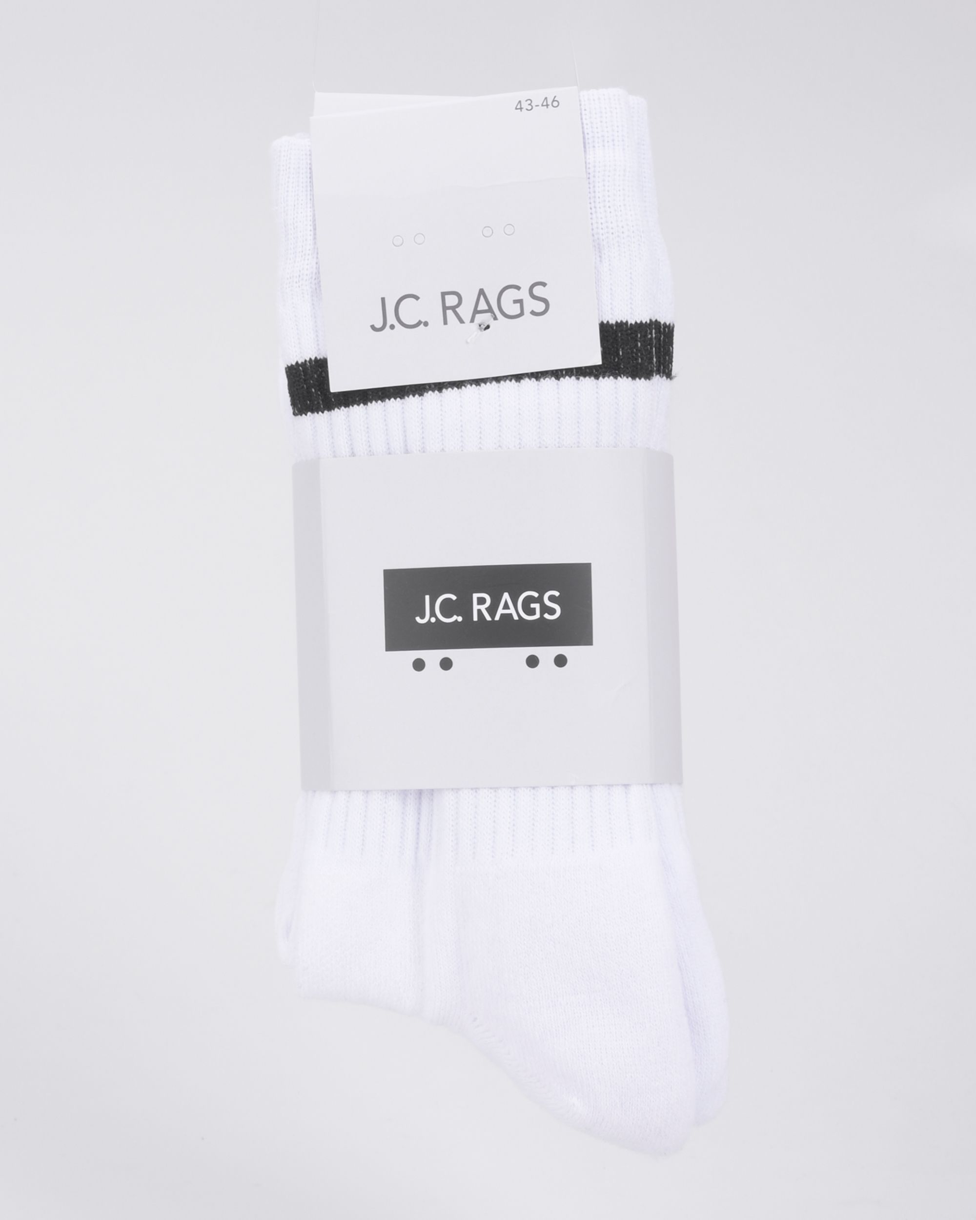 J.C. RAGS - Sportsokken 3-pack wit