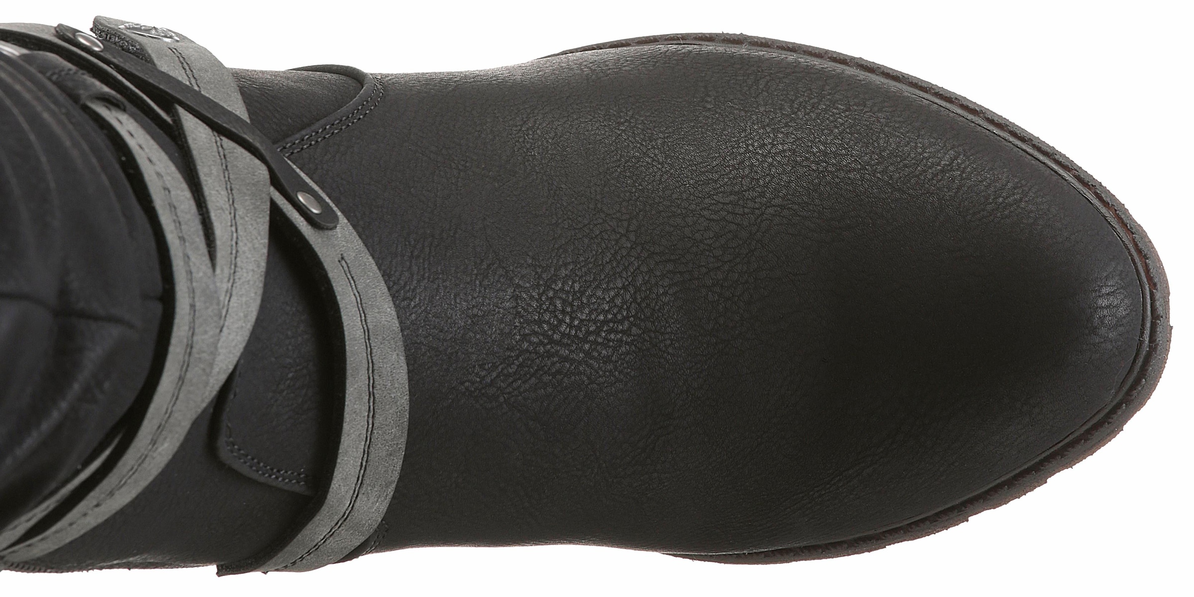 Rieker Winterstiefel  , Blockabsatz, Rieker TEX-Membran, mit stylischem Zierriemchen