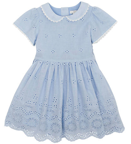 Livly Kleid - Fanny - Stickerei Blue