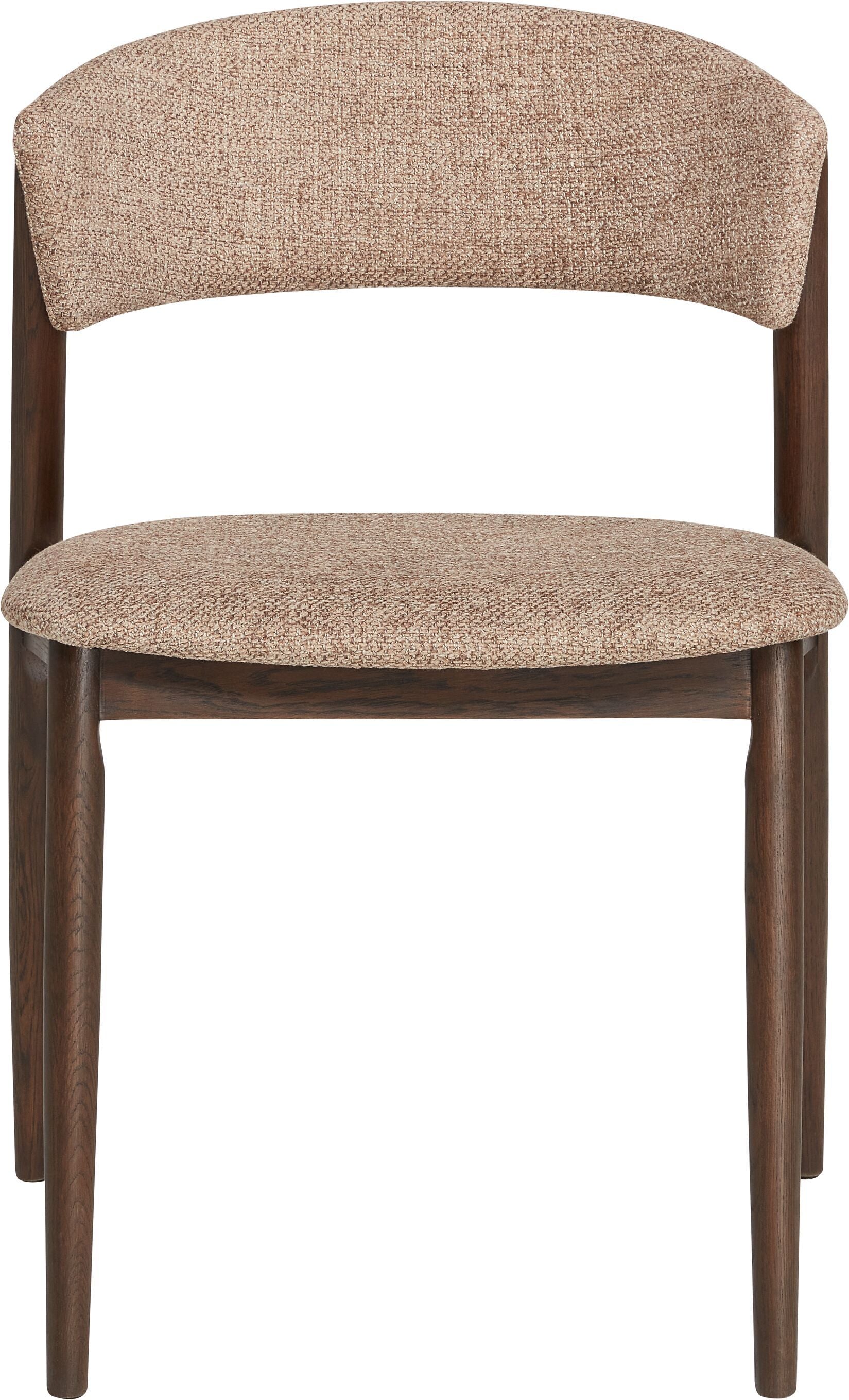 ADIRA Stuhl - Eiche dunkel / B: 53.5 cm x T: 50.4 cm x H: 78.0 cm