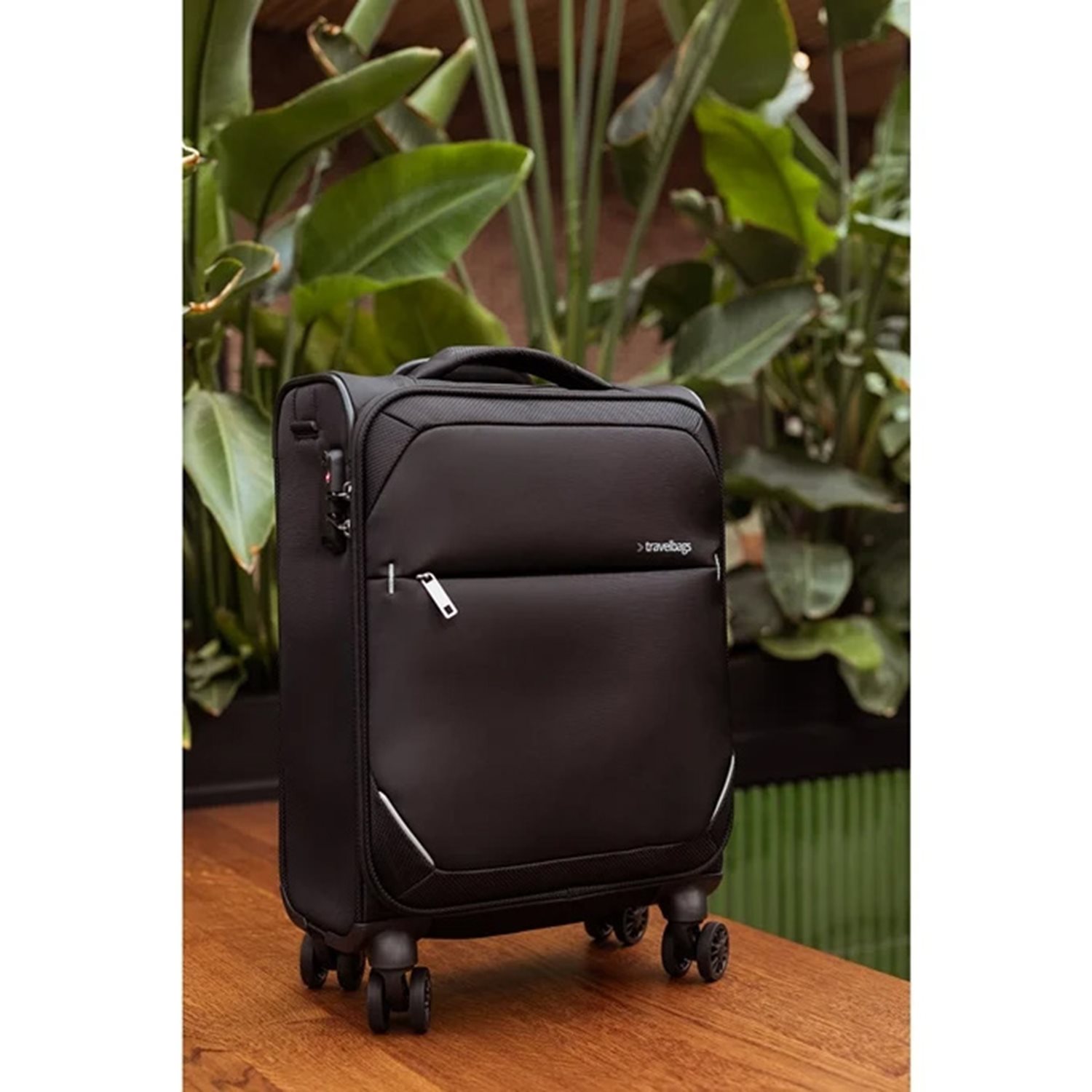 Travelbags The Base Soft Trolley S black