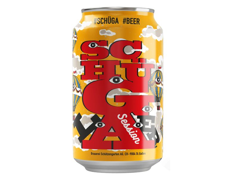Schützengarten Session Lager 6 x 0.33 l Mildes und leichtes Lagerbier aus der Schweiz