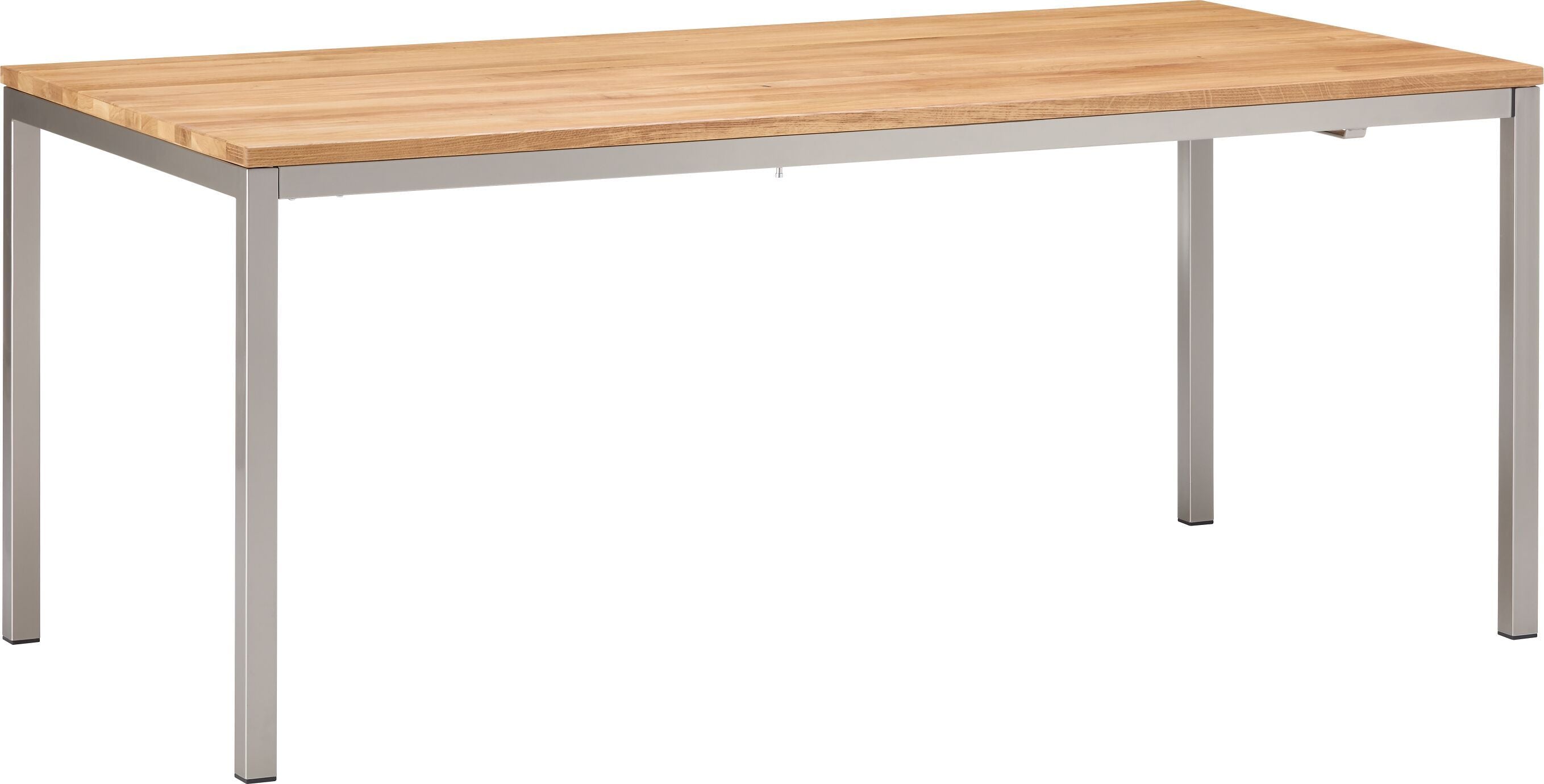 ALEXIS II Eiche n./polars - Schwarz / B: 180.0 cm x T: 90.0 cm x H: 75.0 cm