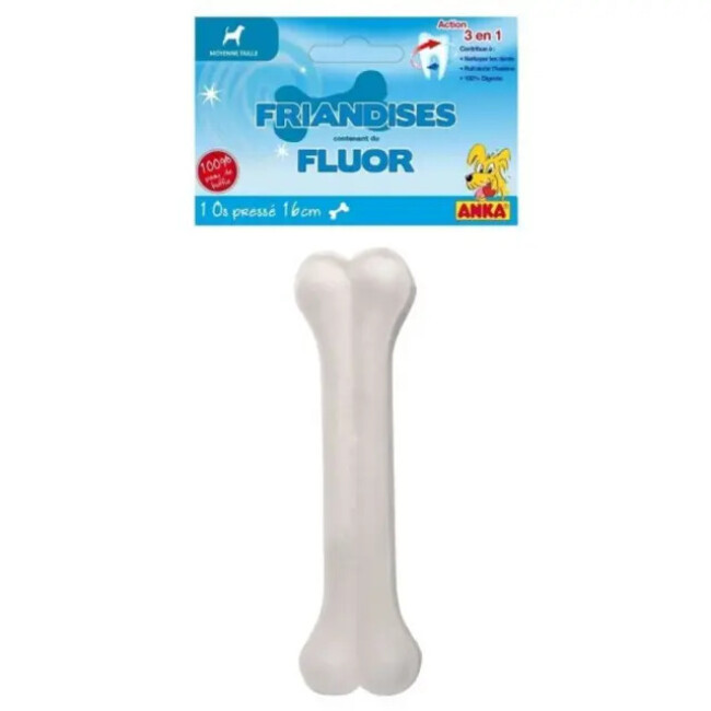 Os à mâcher pressé au fluor Anka