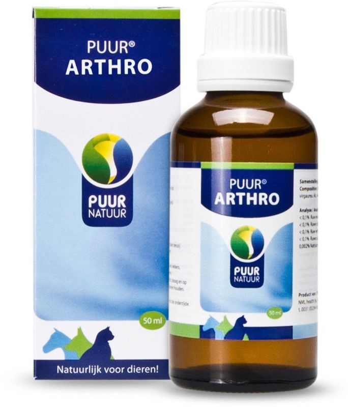 Puur Natuur - Arthro - Aanvullende Diervoeding - 50 ml