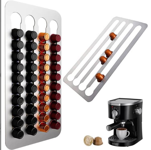 INF Holder i rustfritt stål til Nespresso-kapsler