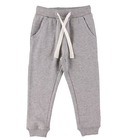 Minymo Sweatset - Graumeliert