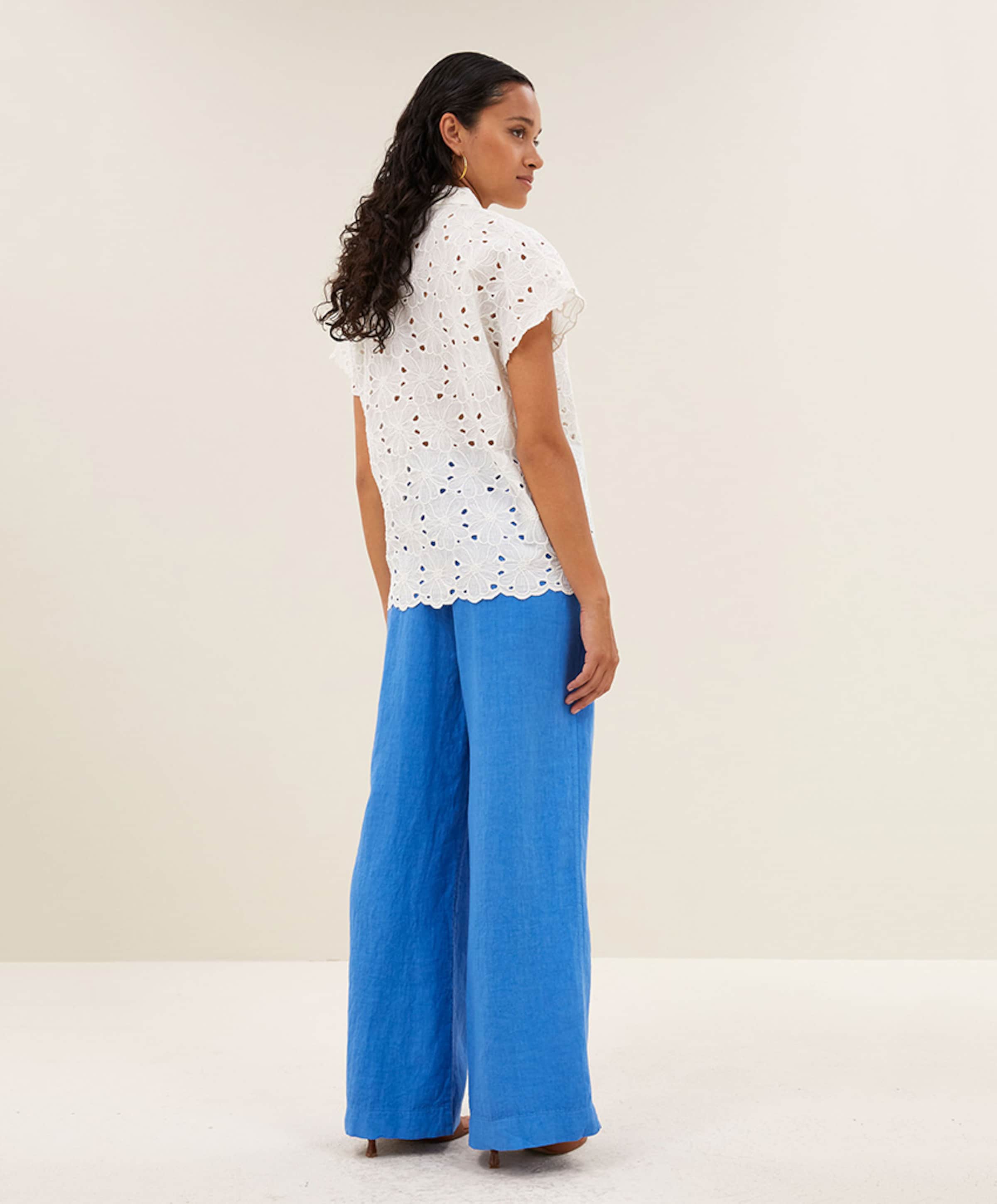 by-bar Dames blouse ecru