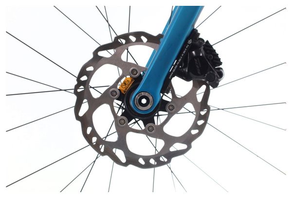 Produit reconditionné · Cube Attain SLX Carbone Di2 12V · Bleu / Vélo de route / Cube | Très bon état