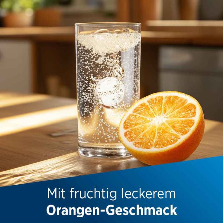 Biolectra® MAGNESIUM 365 mg fortissimum Brausetabletten Orangengeschmack, 20 St