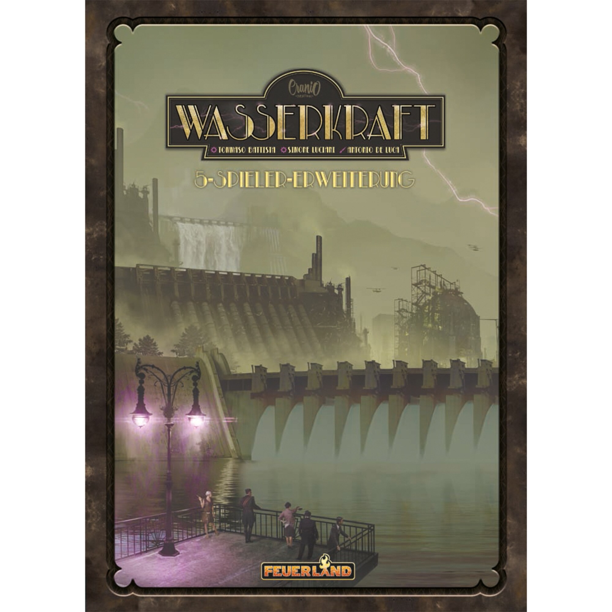 Pegasus Brettspiel Wasserkraft: 5 Spieler Erweiterung