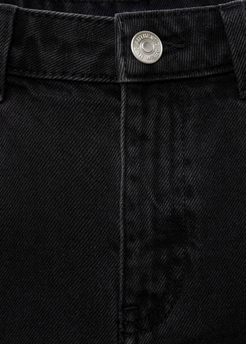 MANGO TEEN denim spijkerrok grijs