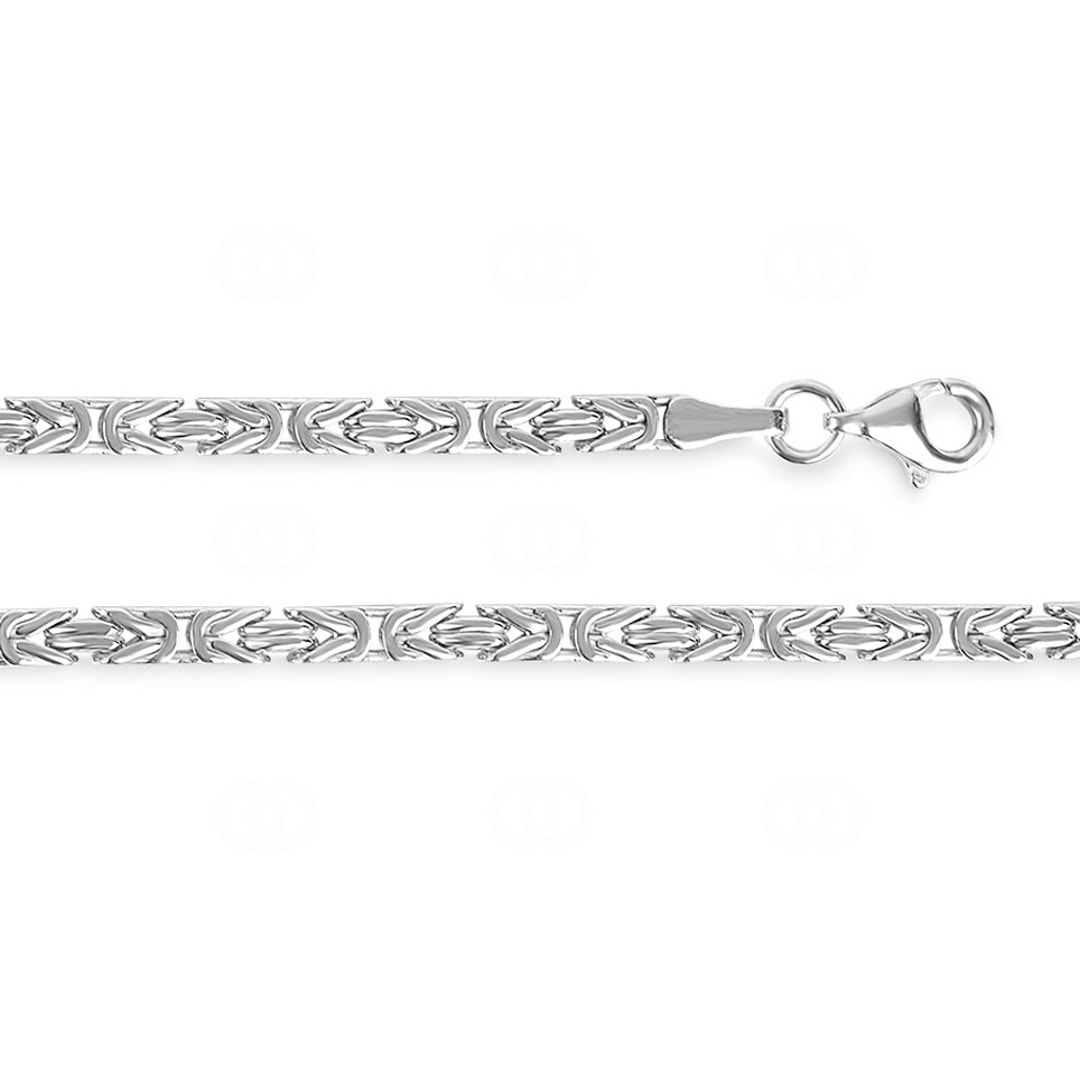 Königskette klassisch 925 Silber 3.0mm