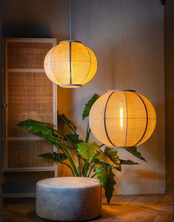 ETH Fabric Hanglamp sand 68cm