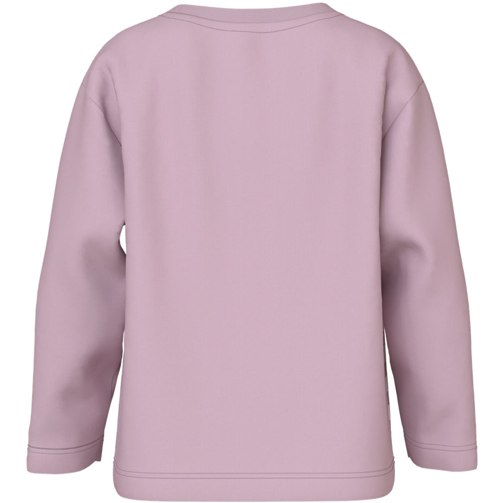 Køb Name It Dawn Pink Dog Heart Stripe Nmfvaliane Ls Nreg Top