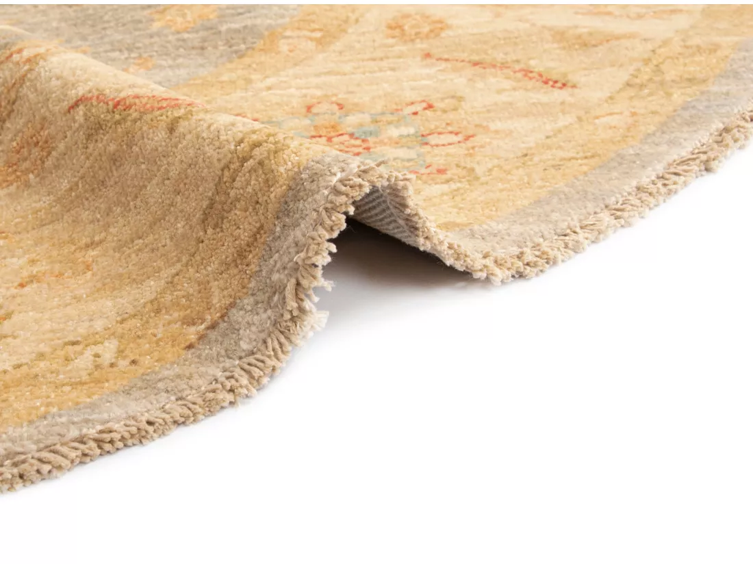 Tapis de laine 198x203 beige Kaizar