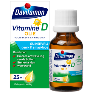 Davitamon Vitamine D Olie Multiverpakking 3x25ML