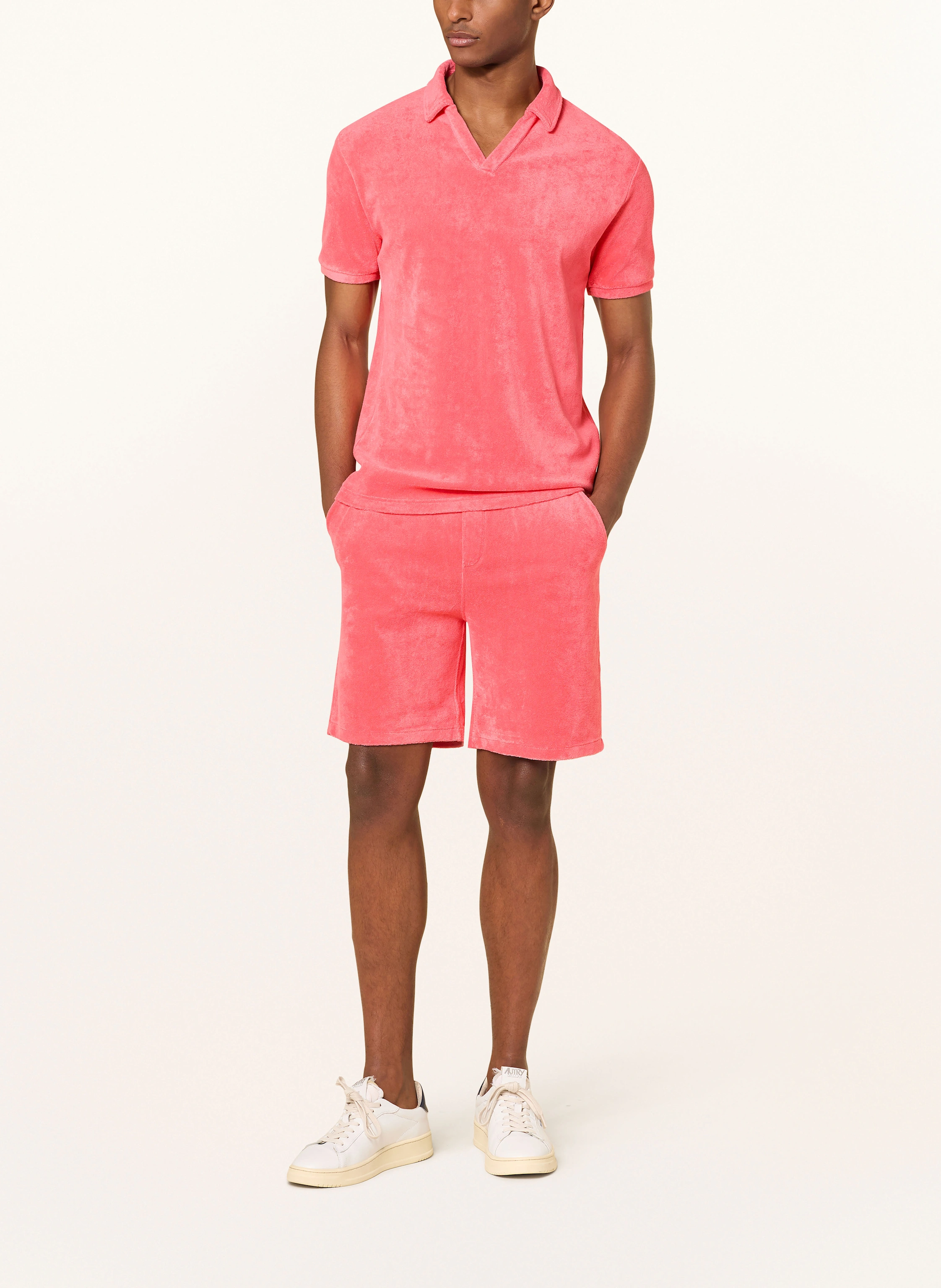 Juvia Frottee-Poloshirt