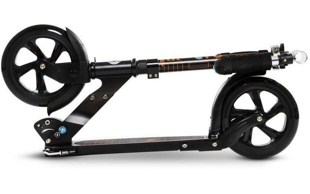 Micro Black/White klappbarer Scooter
