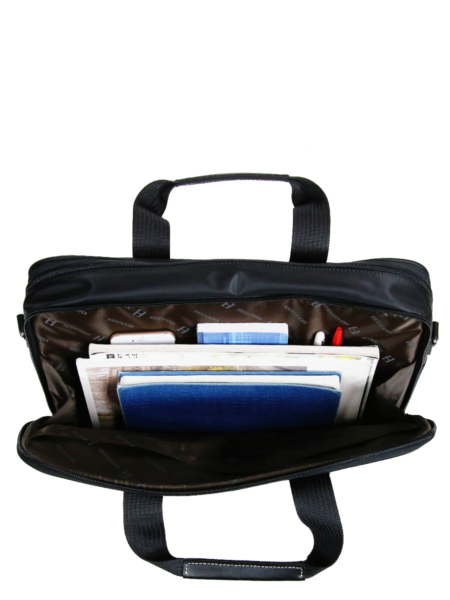 Sac ordinateur Hexagona Week-end 15 pouces - 2 compartiments