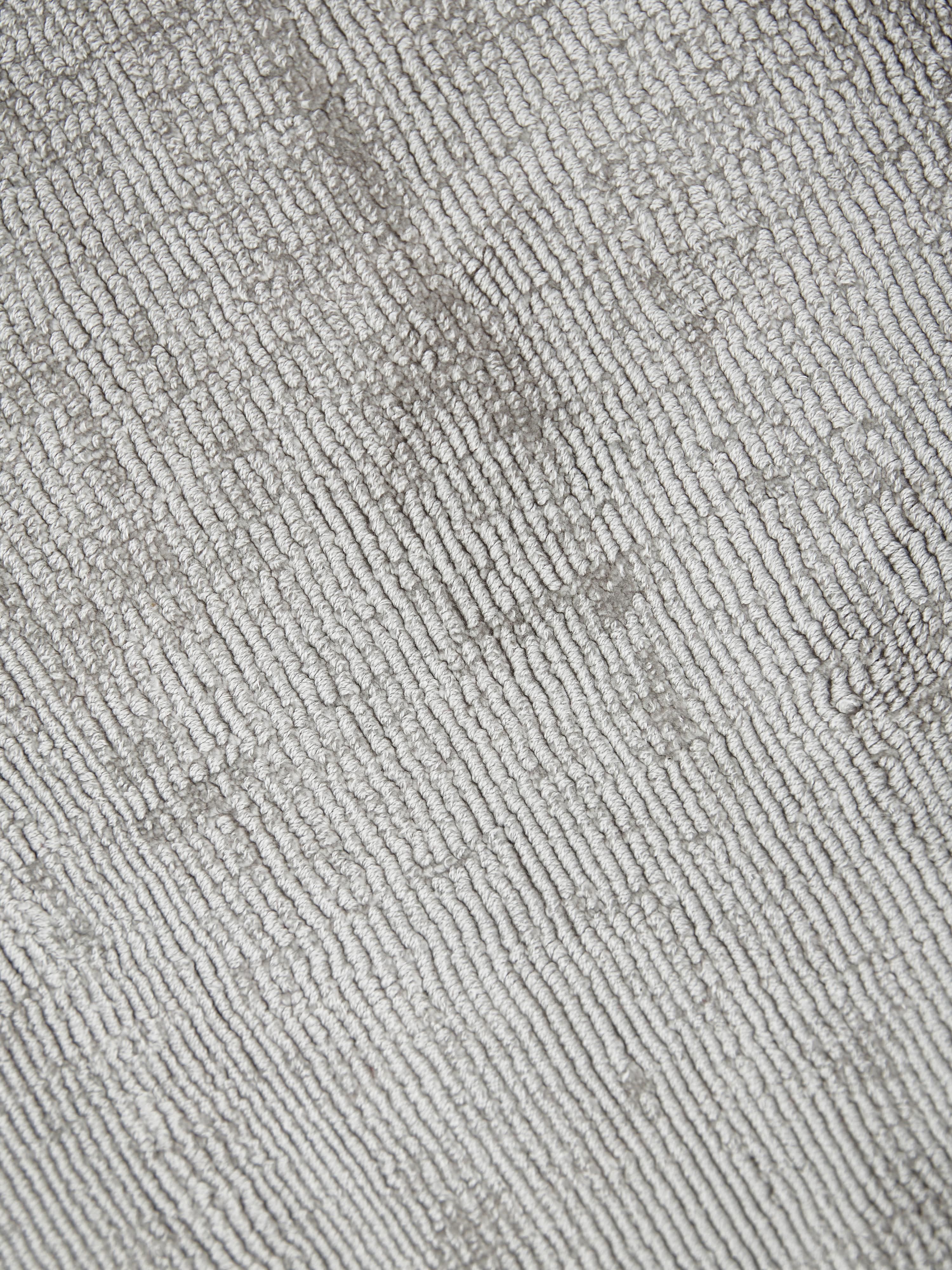 Handgeweven viscose vloerkleed Jane