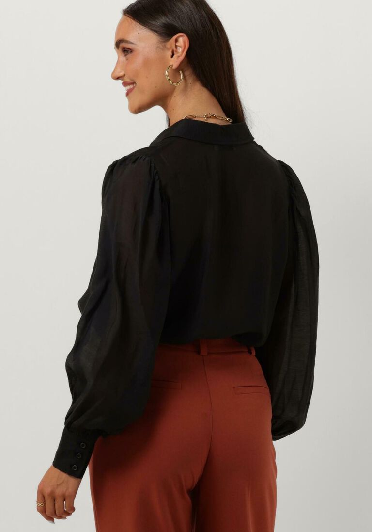 MODSTR\u00D6M zwarte modstr&ouml;m blouse oskar shirt
