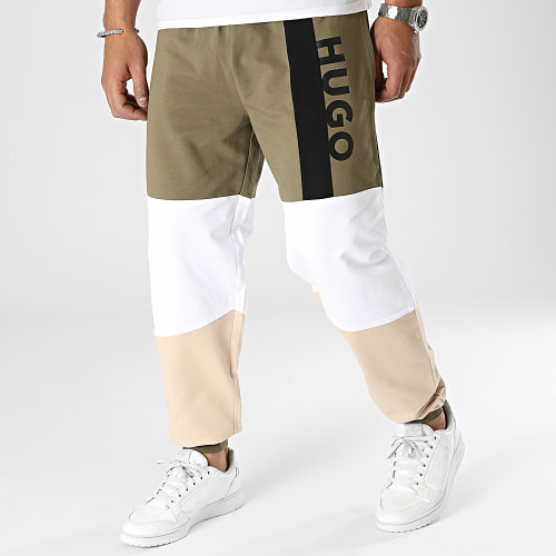 Pantalon Jogging 50490288 Vert Kaki Beige