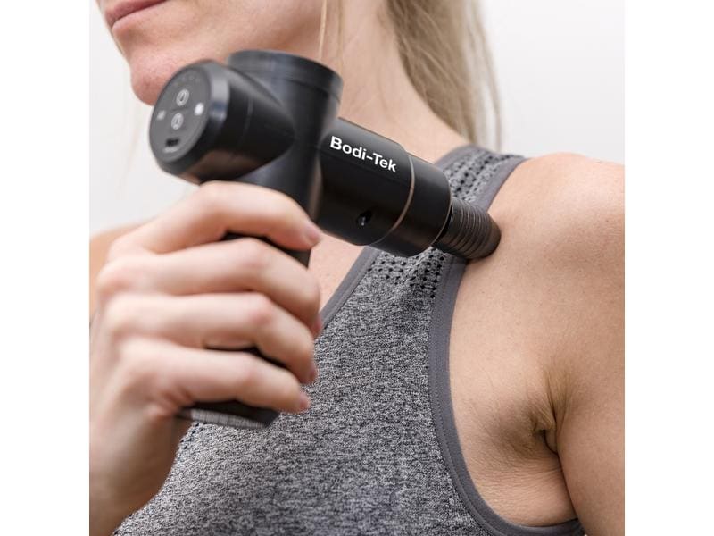 Bodi-Tek Massage Pistole Hot and Cold Deep Tissue Massagegerät für Sportlerinnen und Sportler
