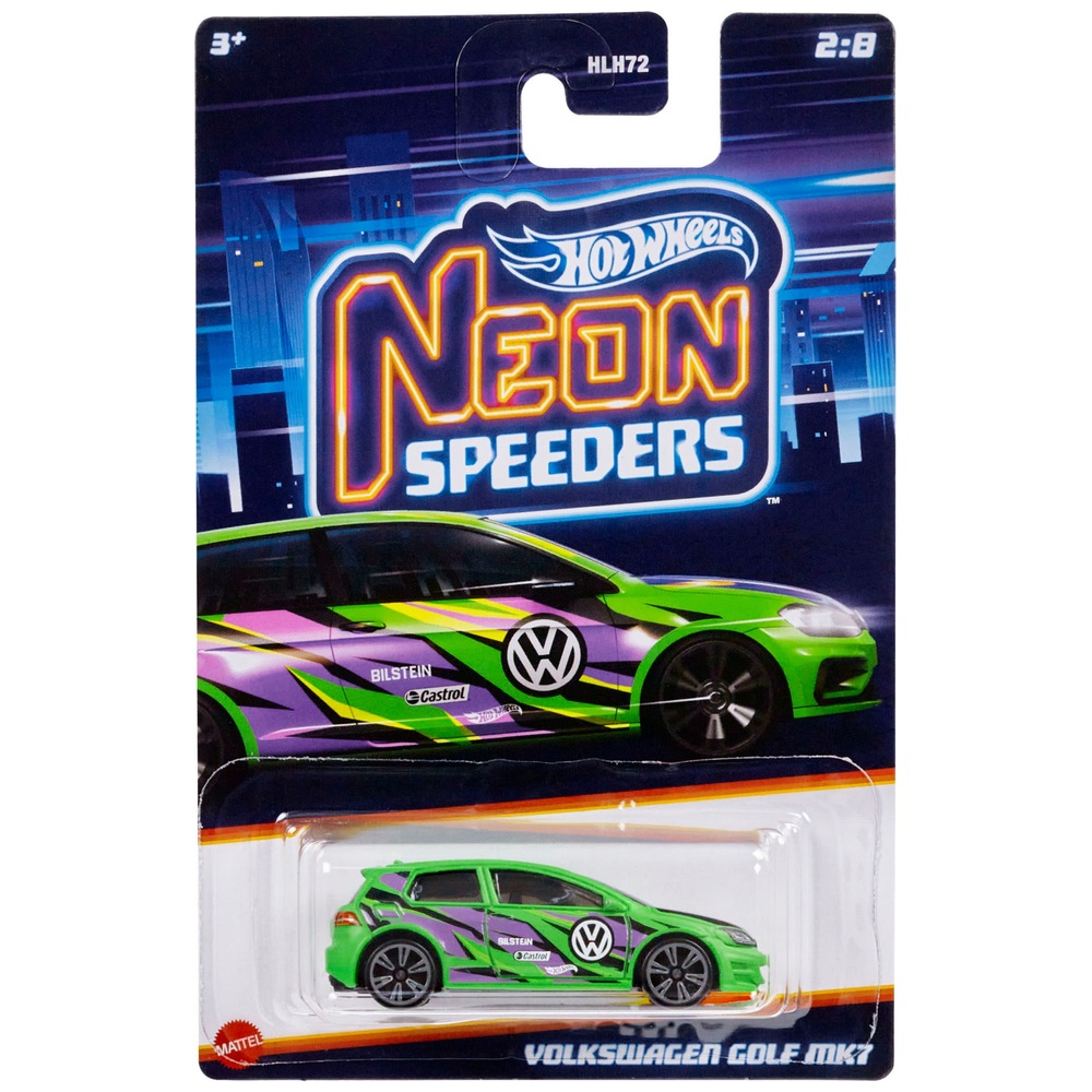Hot Wheels Neon Speeders Diecast-Sortiment