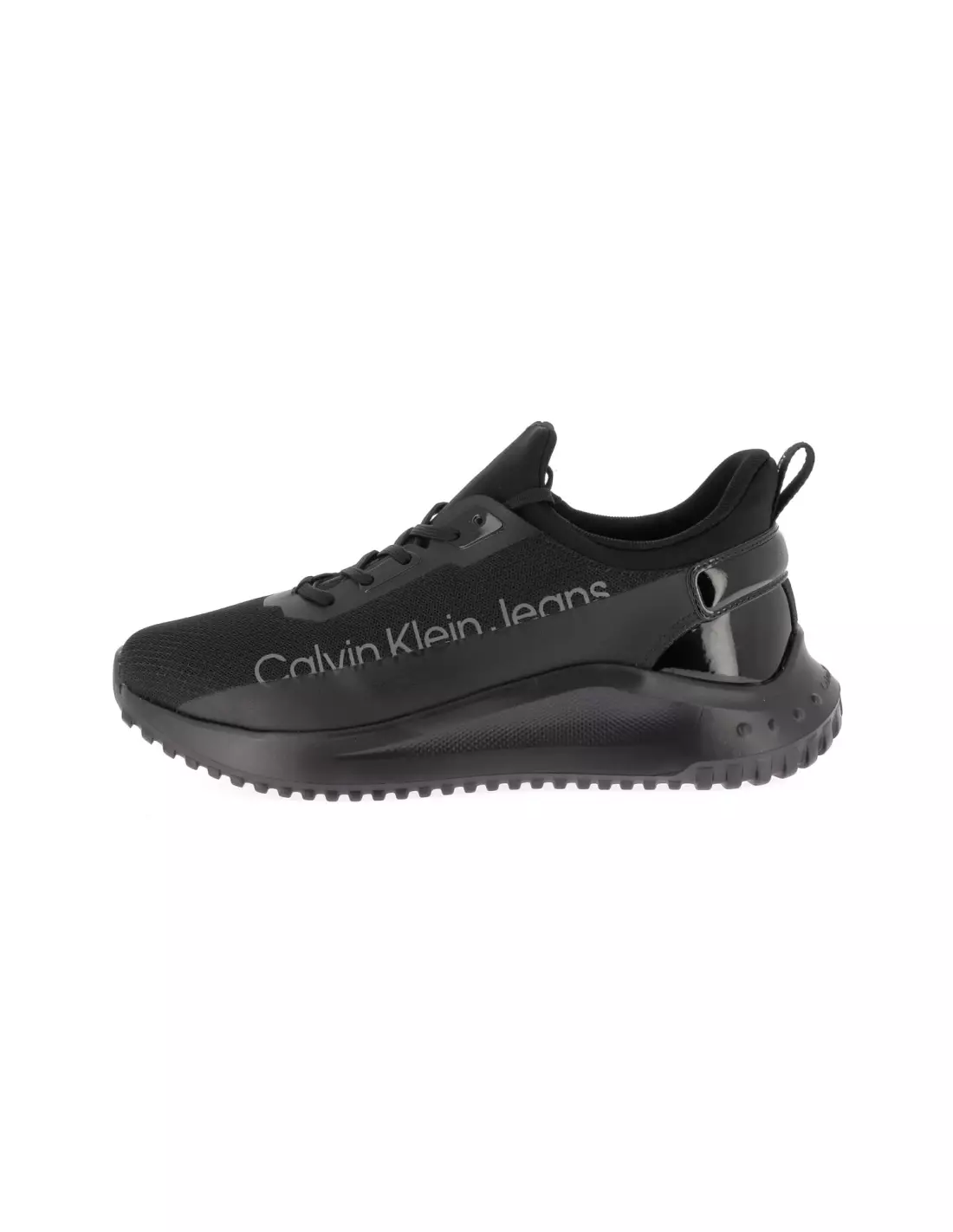 CALVIN KLEIN JEANS EVA RUN SLIPON - Baskets 0GTTRIPLEBLACK