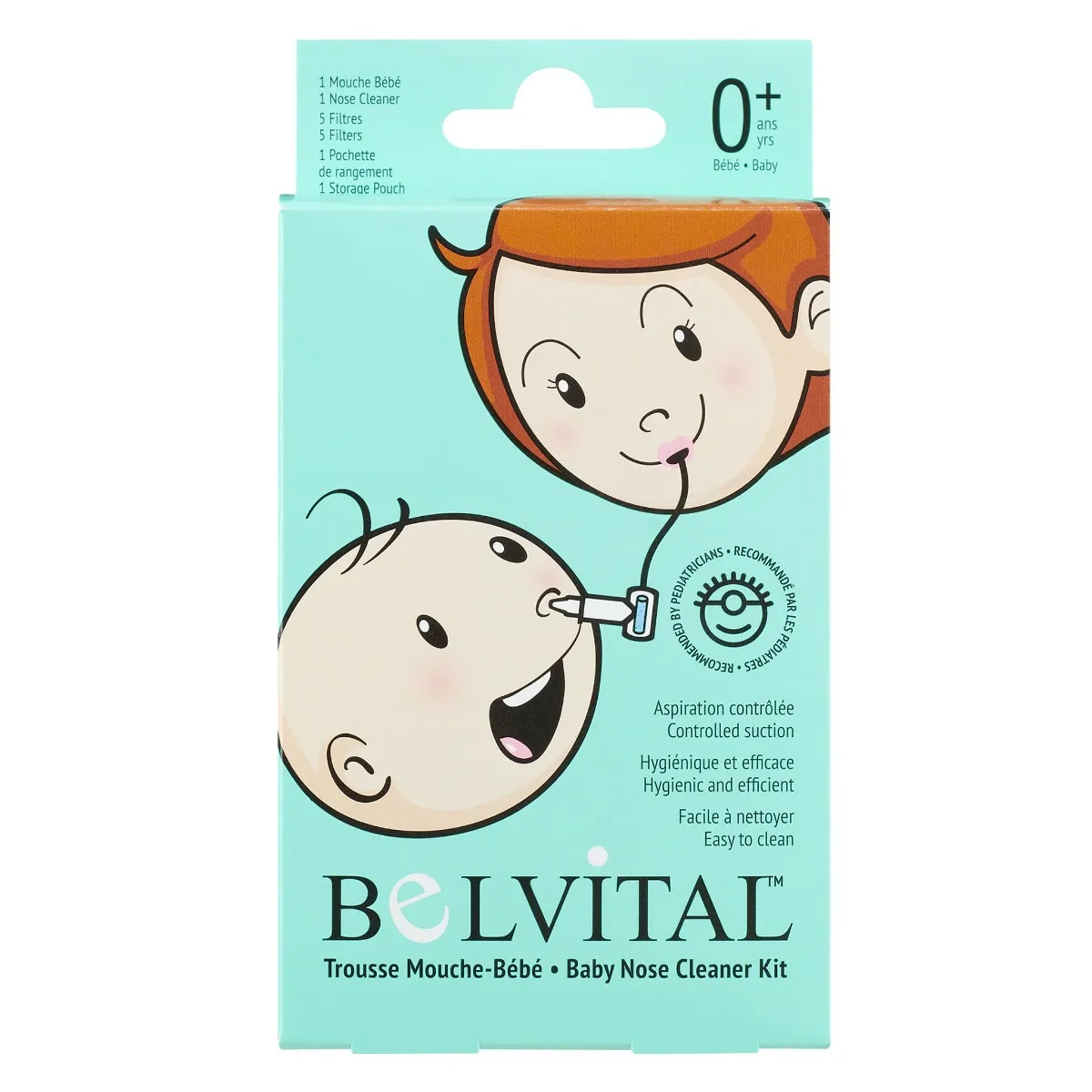 Clément - Équipement Aspirateur Nasal Mouche-Bébé Belvital