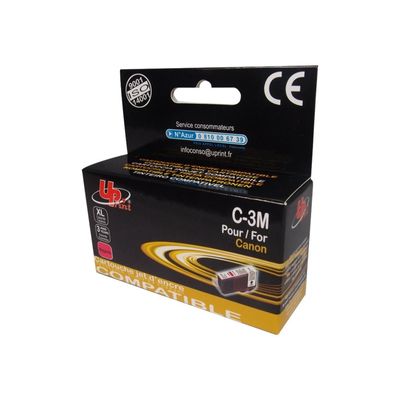 Cartouche compatible Canon BCI-3E/BCI-6 - magenta - Uprint