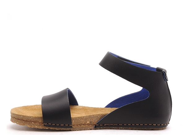 Art nu pieds plats femme creta 0382 noir