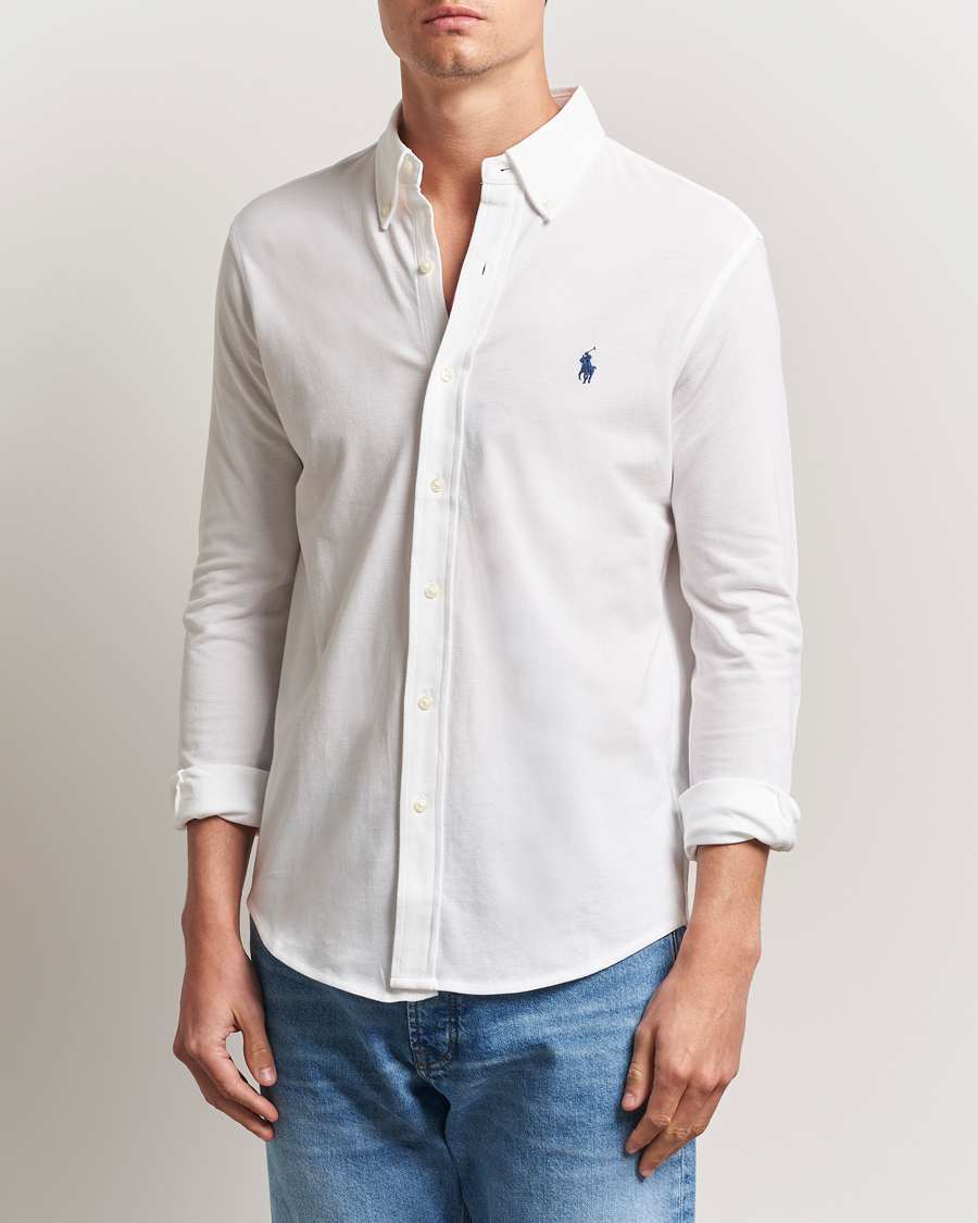 Polo Ralph Lauren Featherweight Mesh Shirt White