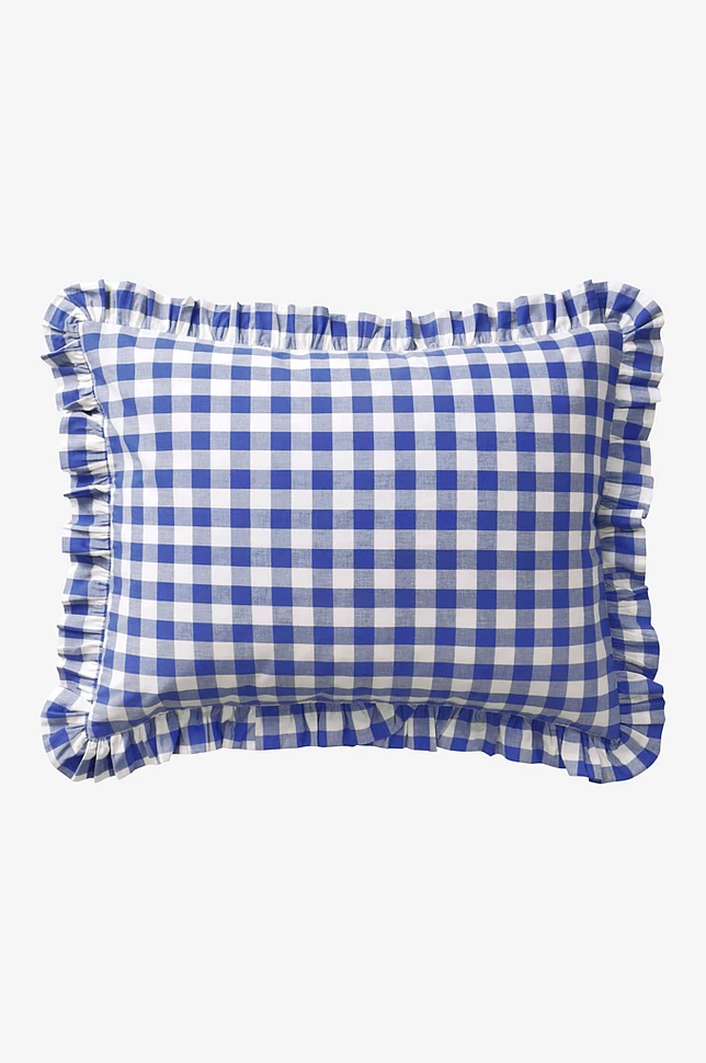 LAUREN FRILL putetrekk med volangen økologisk 50x60 cm