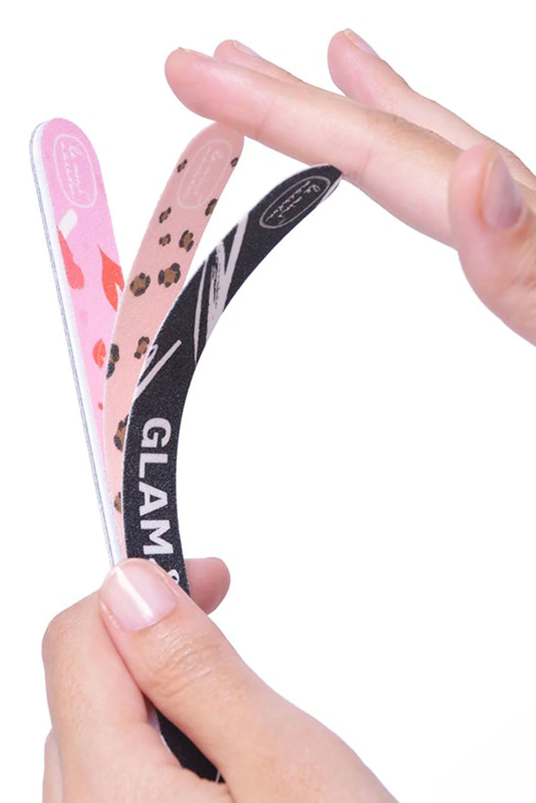 Le Mini Macaron Nail file, Glam&Go 6in 1 Peel Off