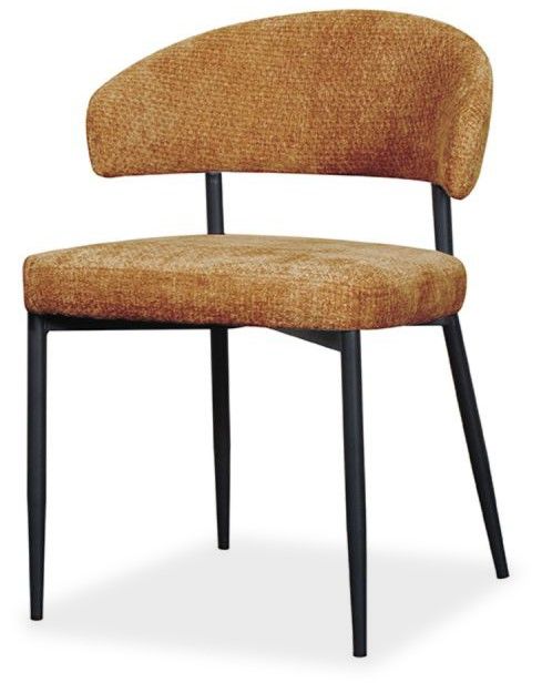 Eetkamerstoel Mustard HU-77.031 Bliss B56 x D55 x H76 cm