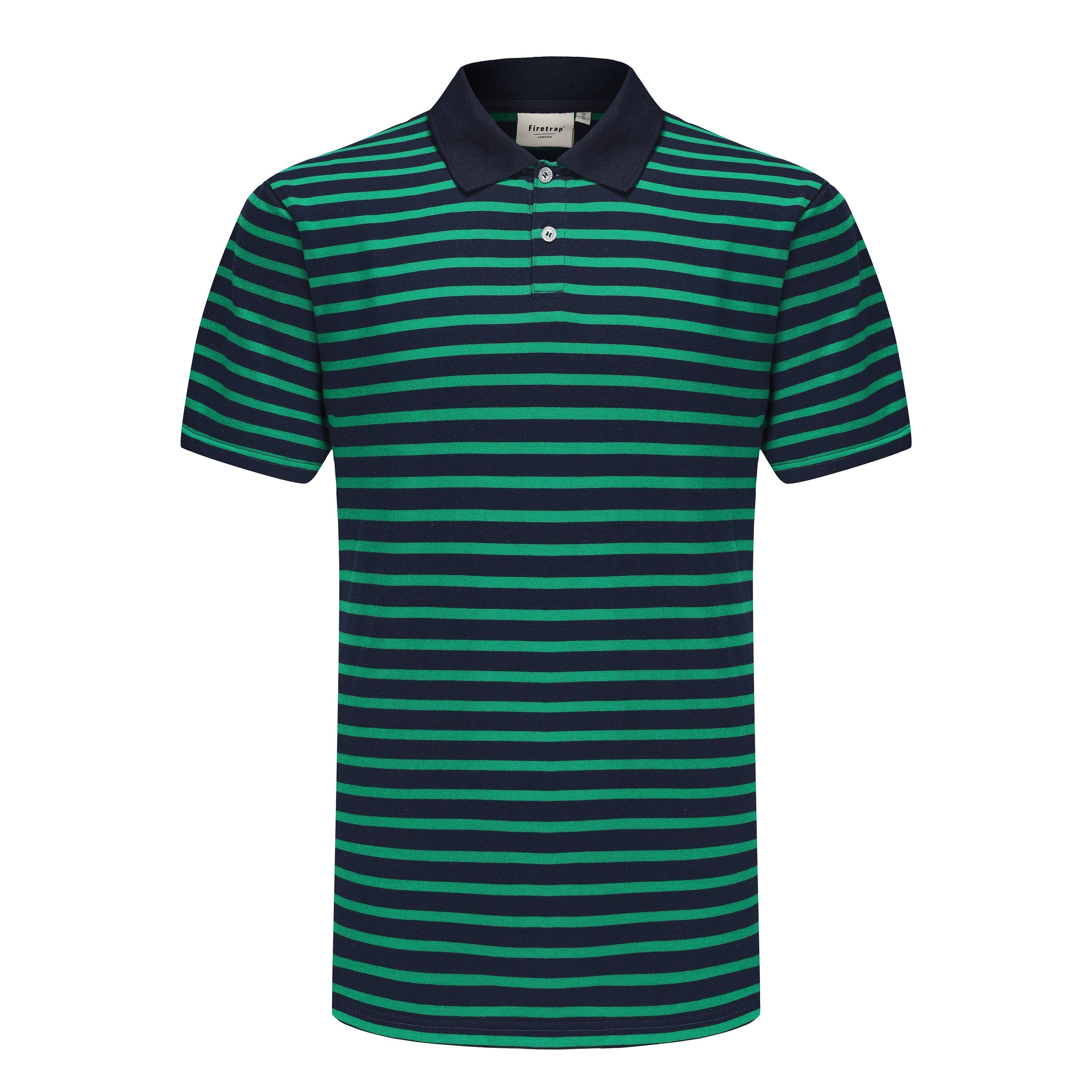 Firetrap Classic Striped Polo