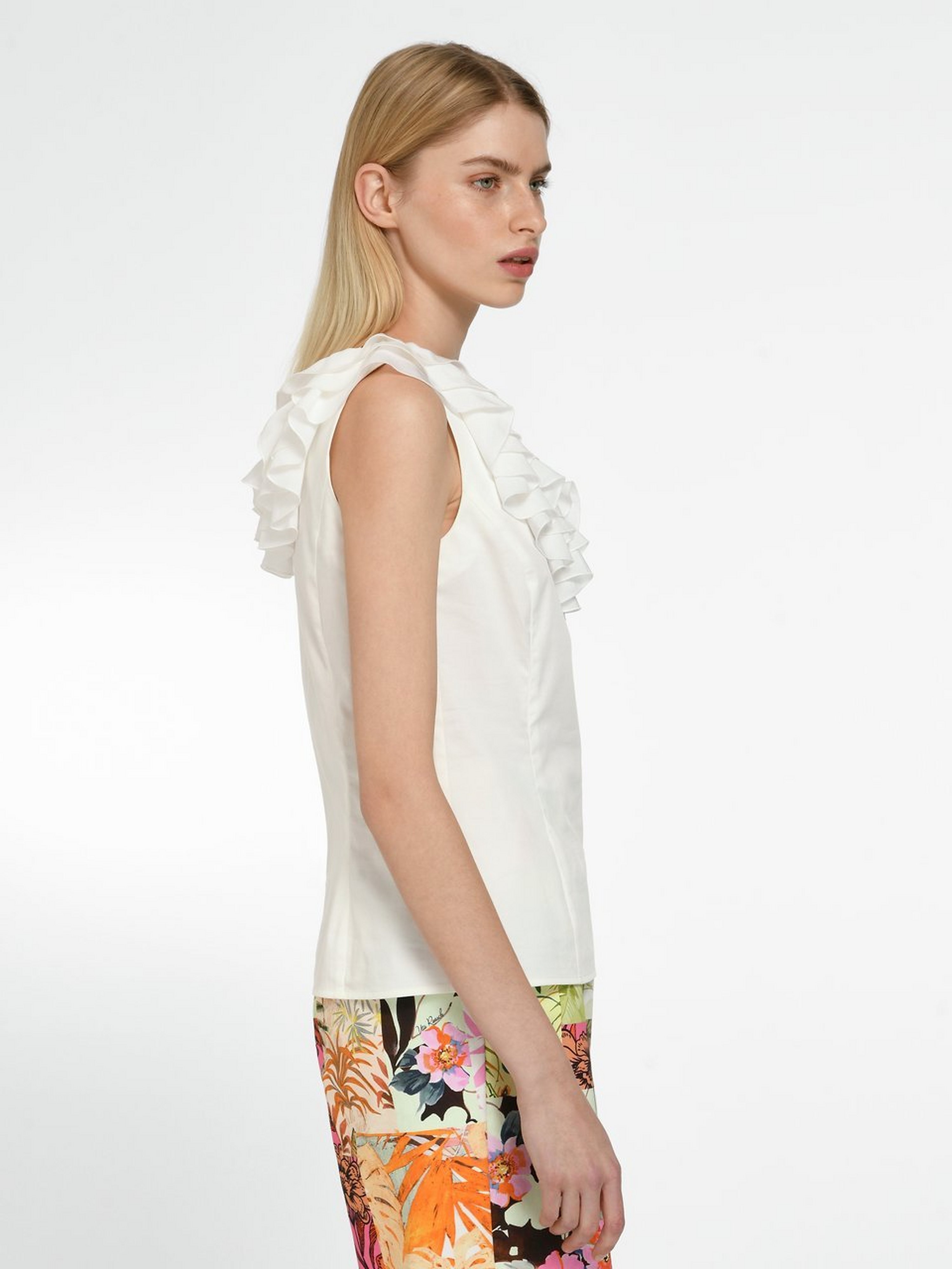 Ärmellose Bluse