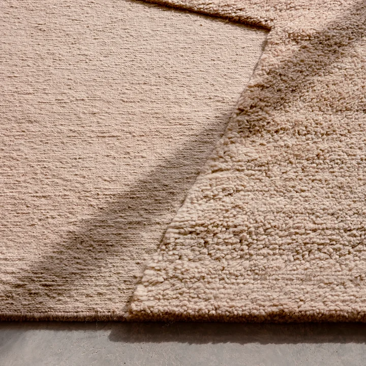 nanimarquina - Oblique A Wollteppich, 200 x 300 cm, ivory