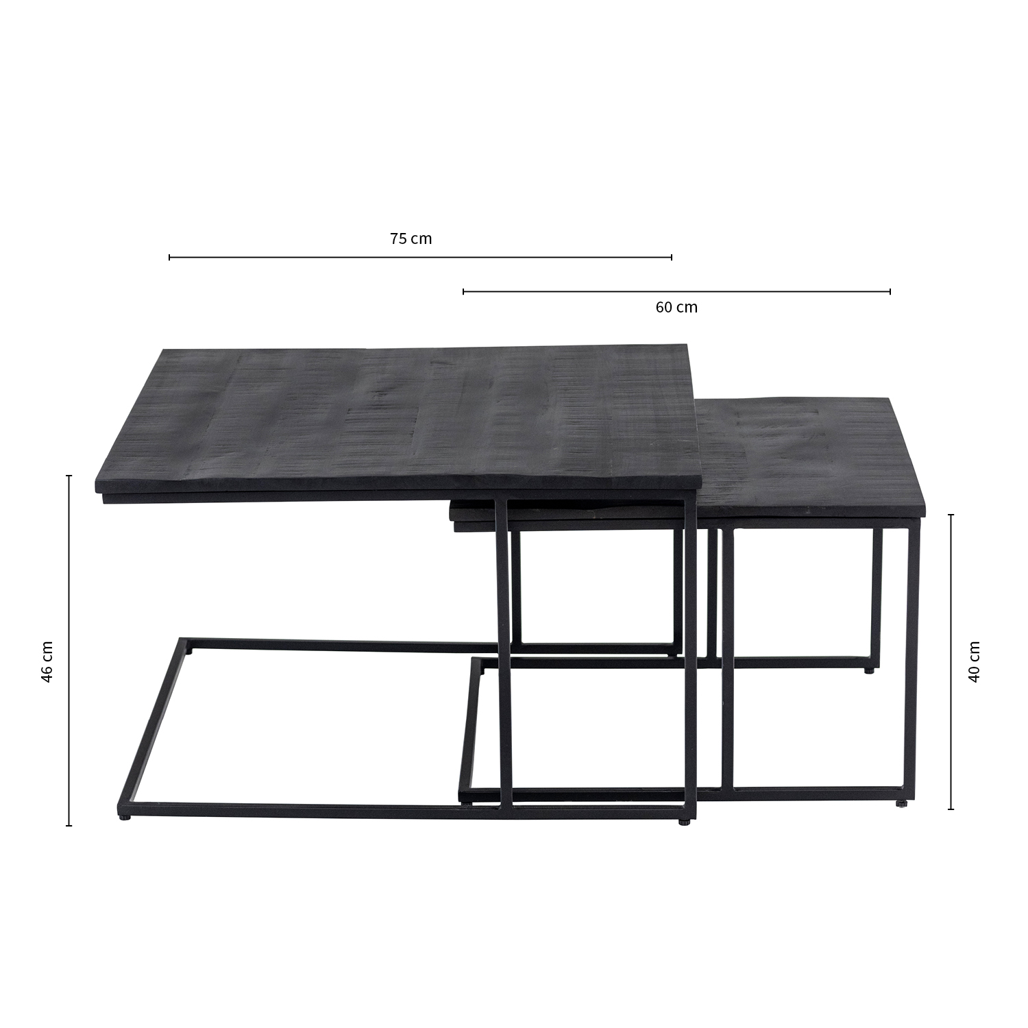 Kick Salontafel Muse - Set van 2