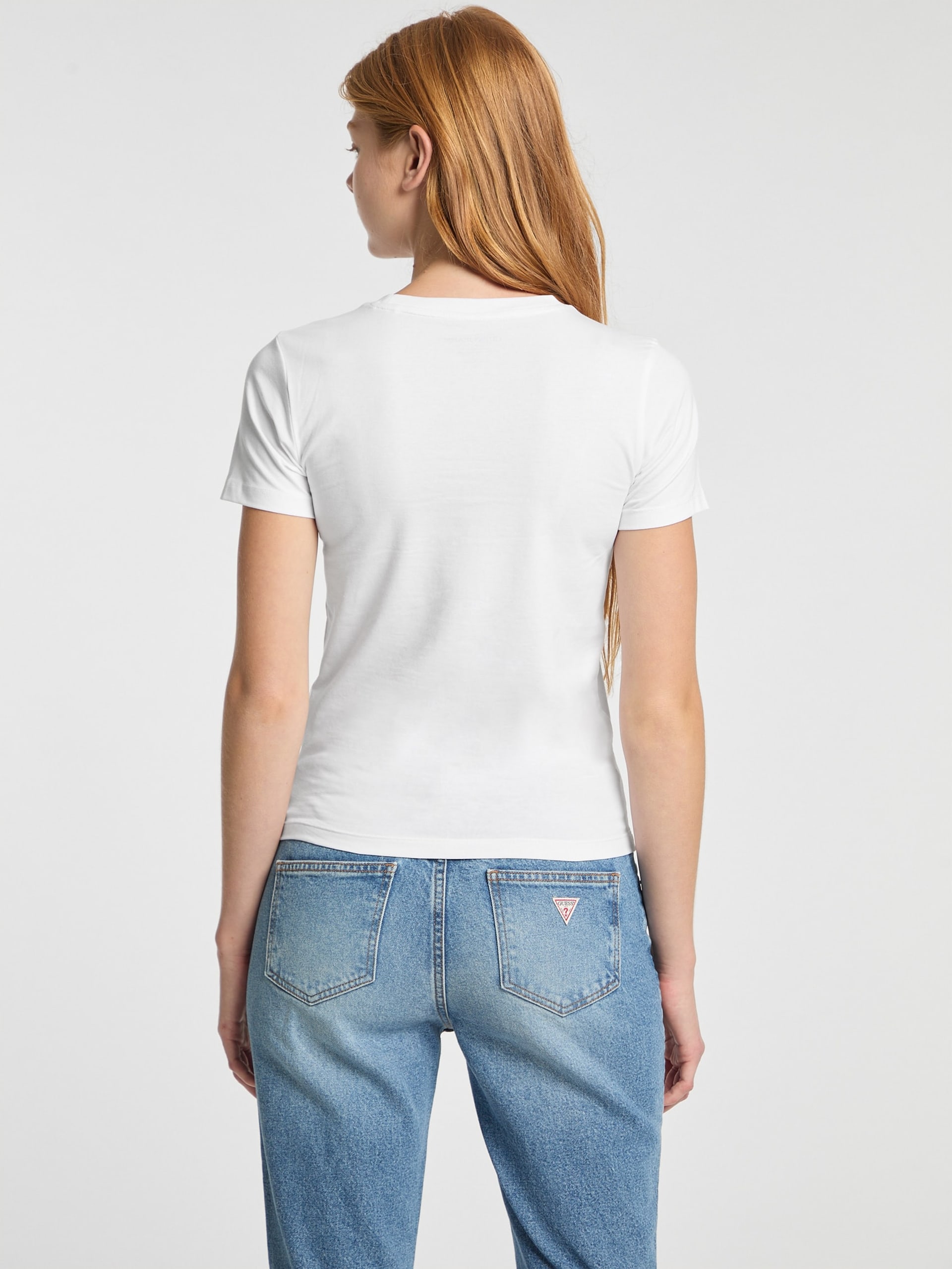 Camiseta de gola redonda