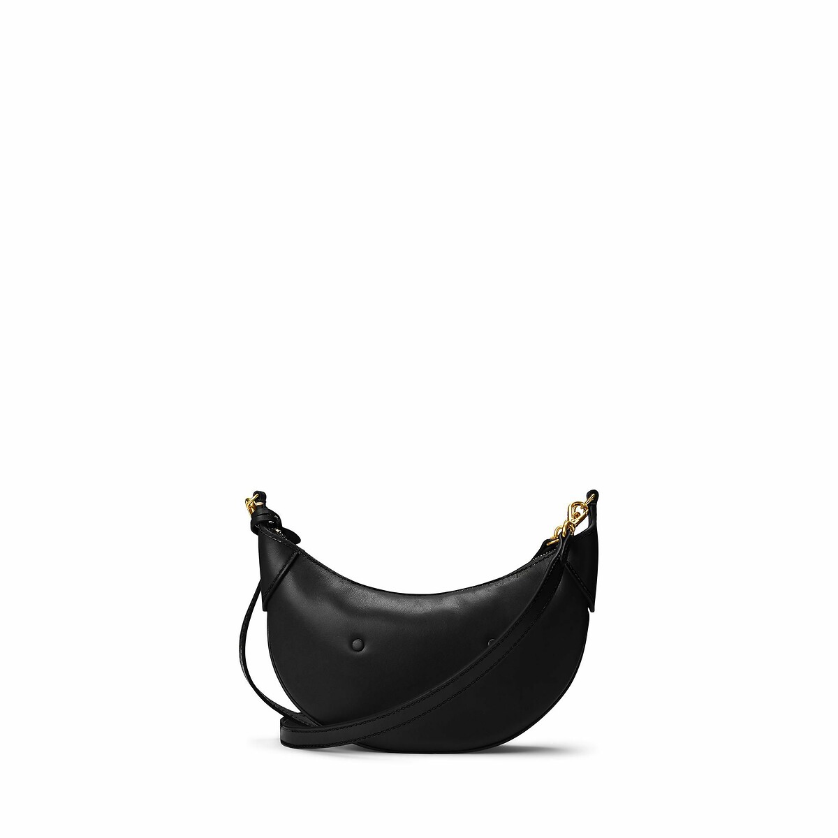 Bolsa de ombro POLO RALPH LAUREN em couro, com 2 alças de ombro.