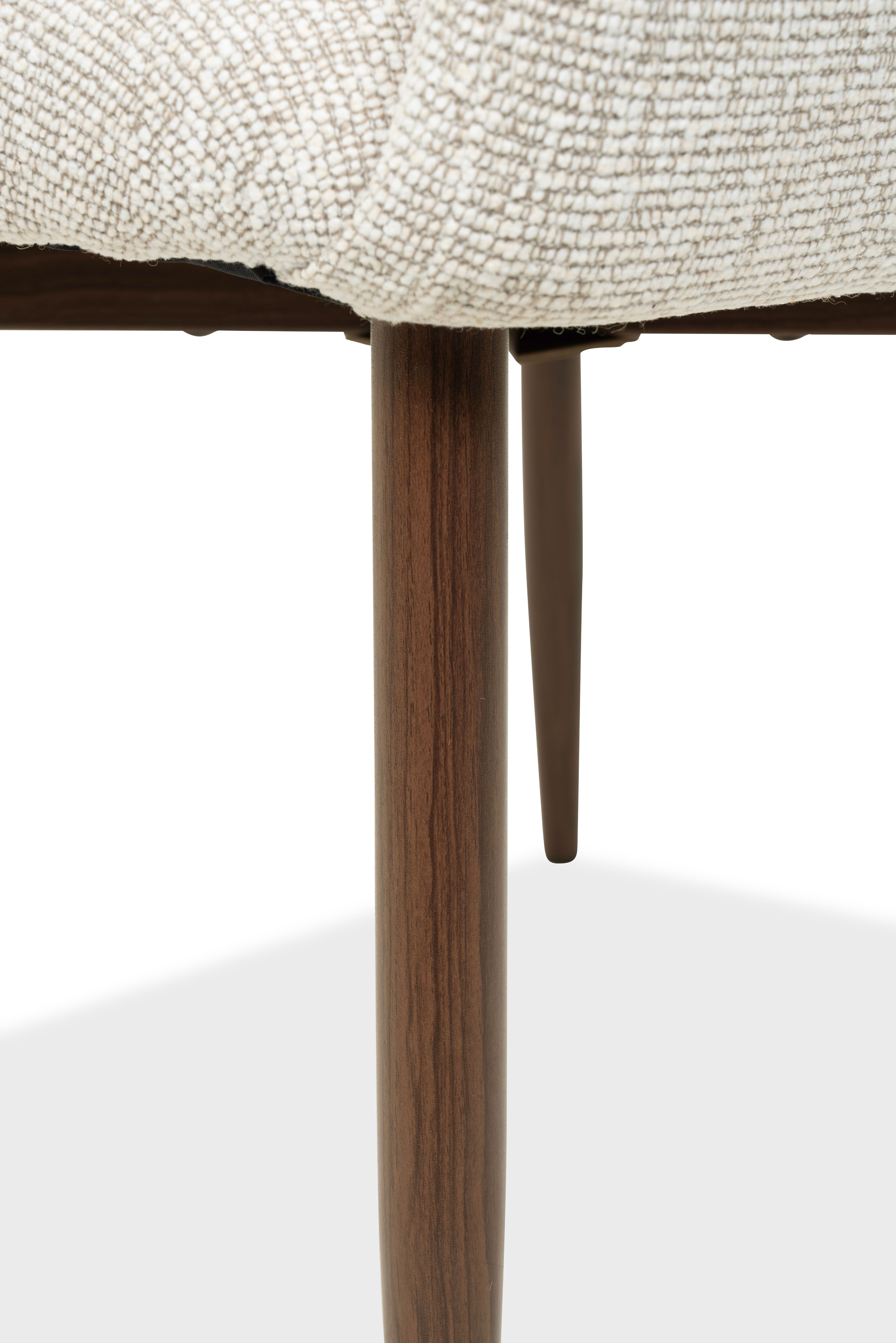Eetkamerstoel Lodge Linen 110 Manto B52 x D56 x H77 cm