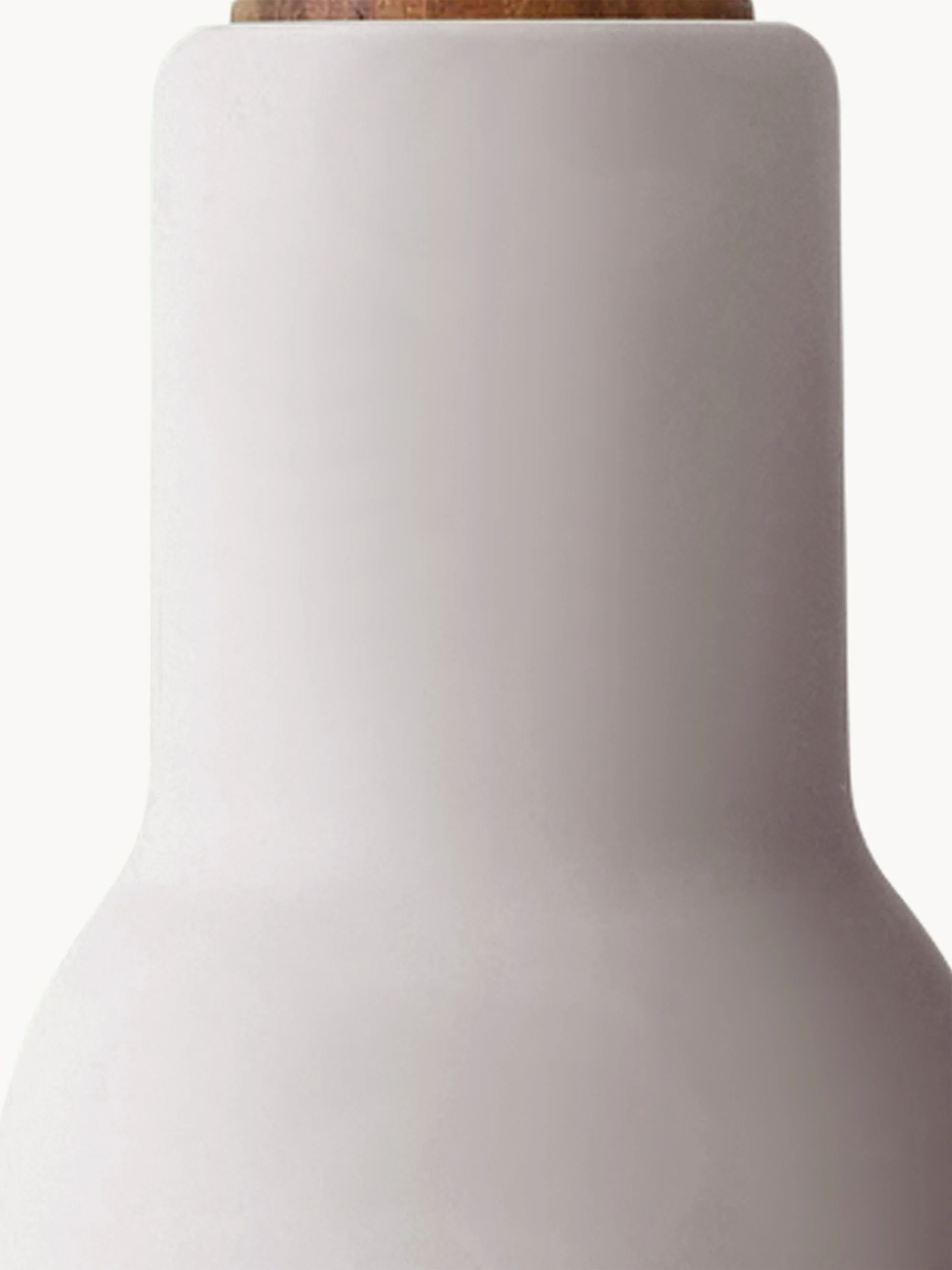 Zout- en pepermolen Bottle Grinder met walnootdeksel, 2-delig