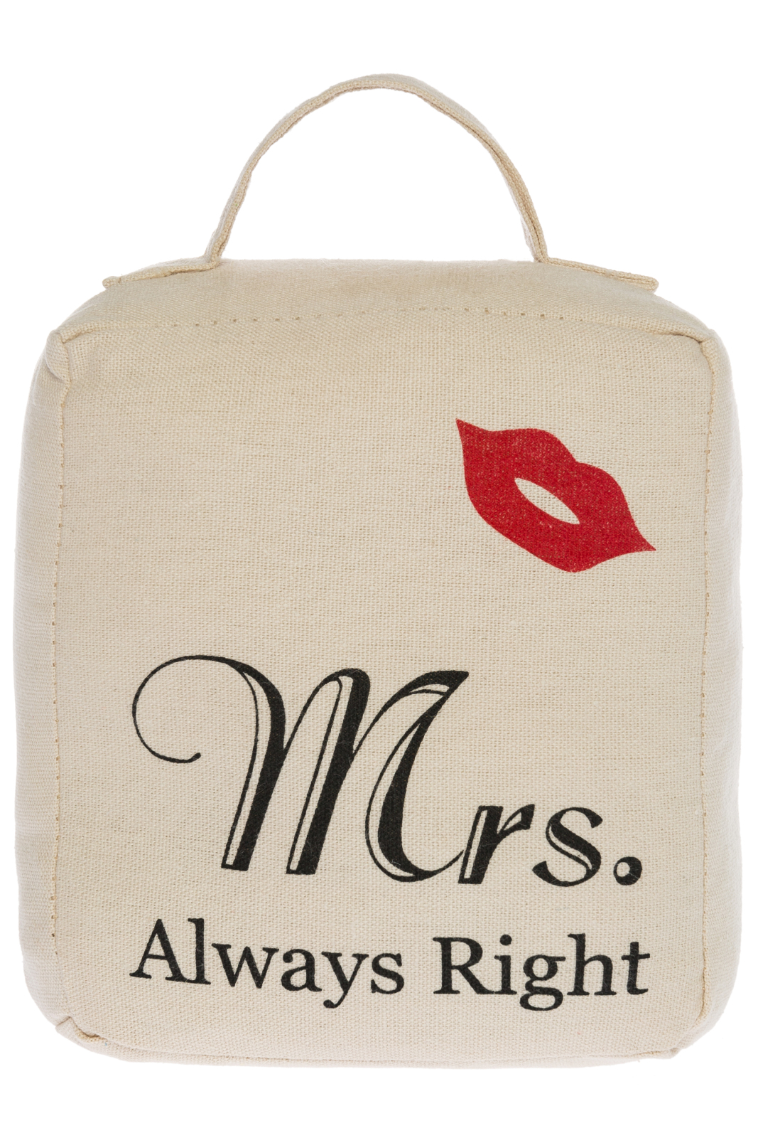 Türstopper MRS. ALWAYS RIGHT - beige