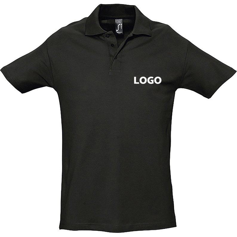 Polo mixte manches courtes publicitaire Sol's - marquage 1 couleur