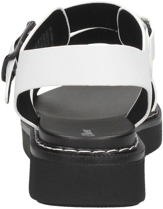 S.Oliver Sandalen Plat wit