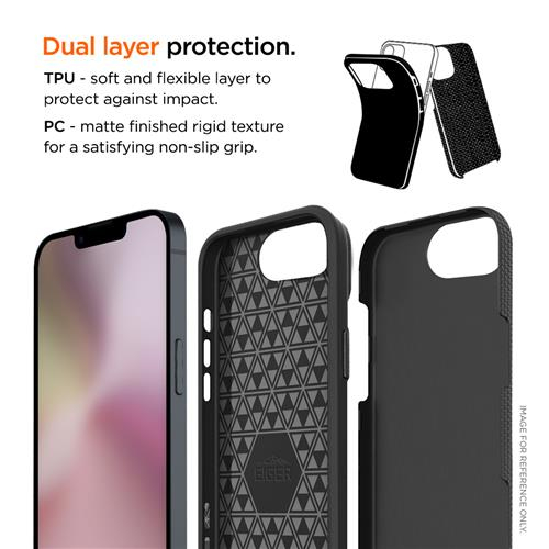 iPhone 16e North Case Premium Hybrid Schutzhülle (EGCA00728) - Schwarz