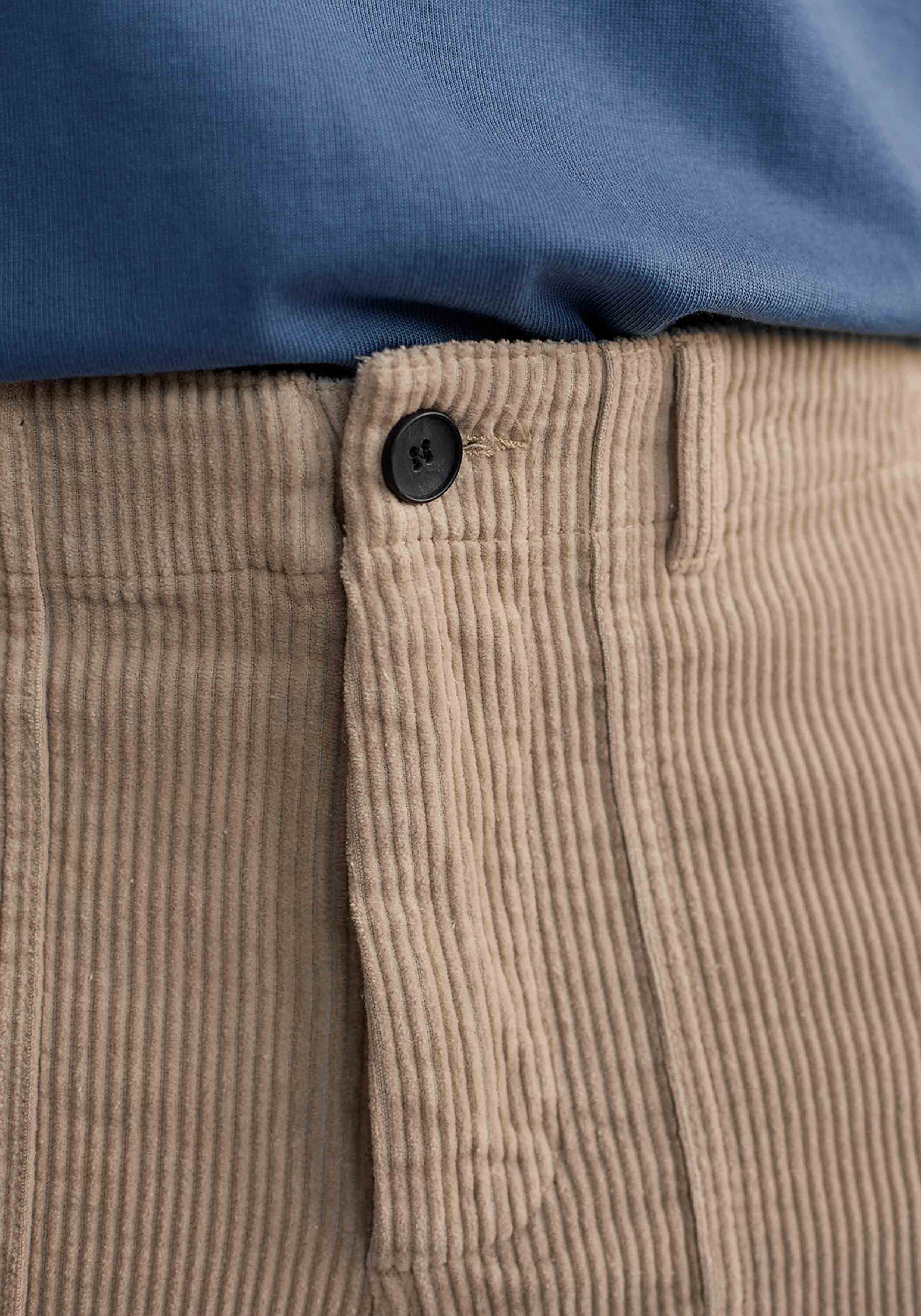 Twothirds Cordhose Cranfield Feather Grey
